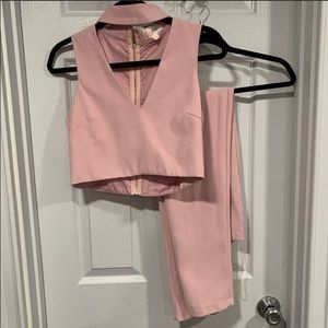 Blush Pink Two Piece Set